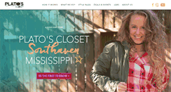 Desktop Screenshot of platosclosetsouthaven.com