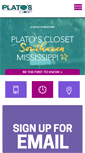 Mobile Screenshot of platosclosetsouthaven.com